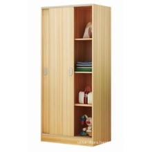 Customized Modern 2 Door MDF Wood Wooden Clothes Wardrobe